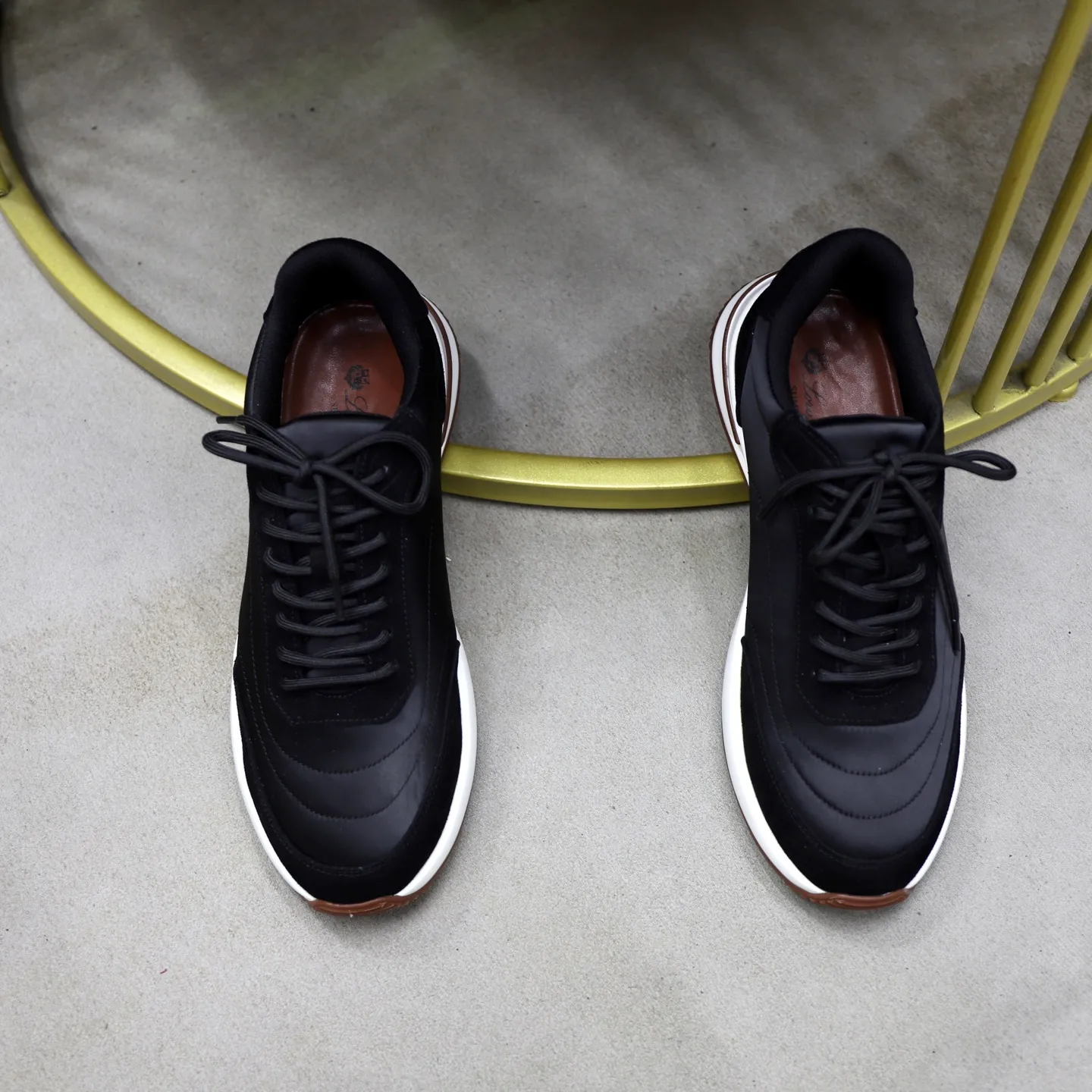 Ex-factory price: 462💰Loropiana LP men's shoes ♞size; 38-44 "45. Customized" original leather splicing. It is really easy to wear, lazy, relaxed, casual, perfect comfort, and there are many color choices, and they all look good with clothes. Is it true that Loropiana can bring social value? “Loropiana is the best thing money can buy”